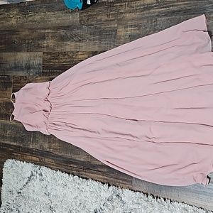 Blush Bridesmaid or Wedding Guest Dress